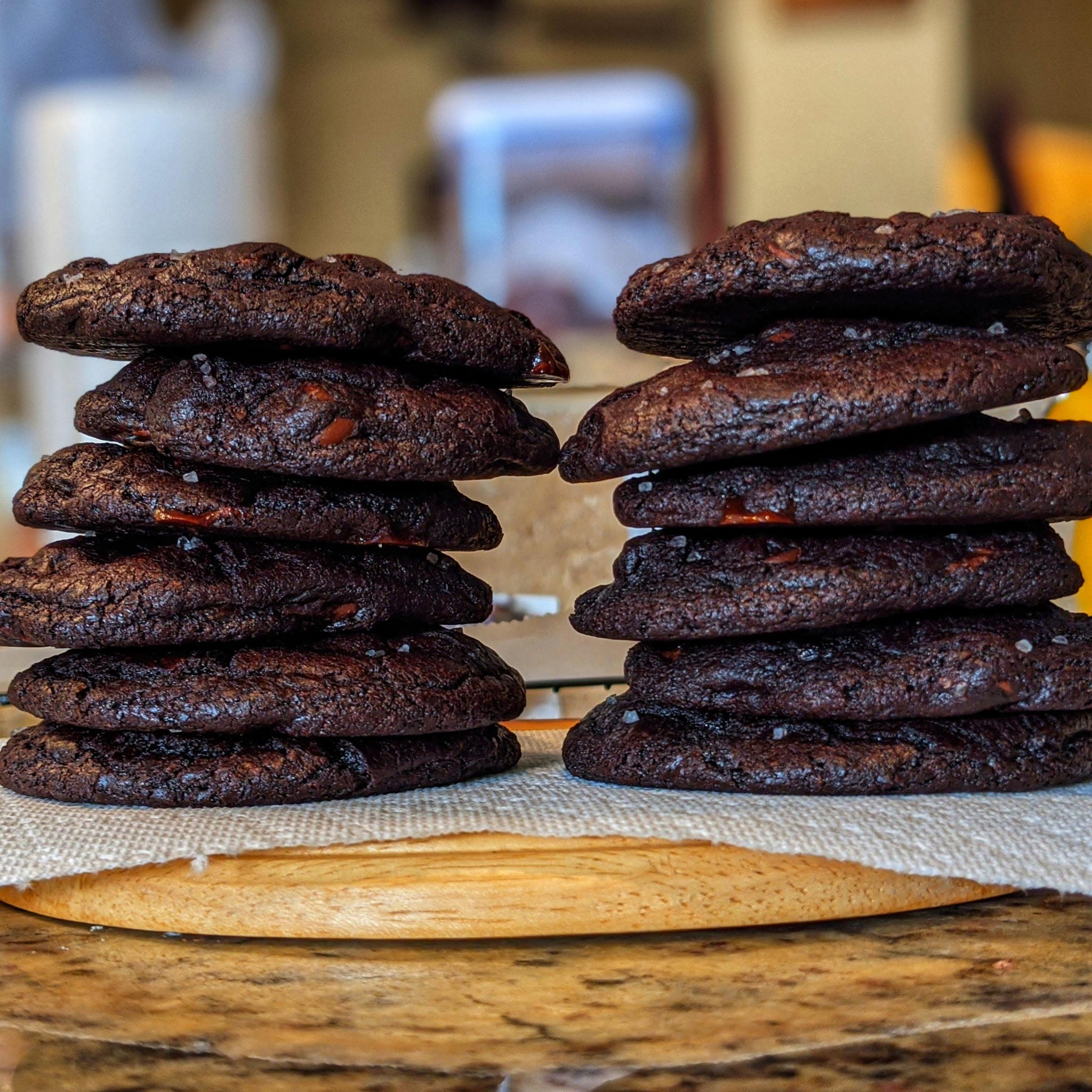 Half Dozen Dark Chocolate Caramel Sea Salt